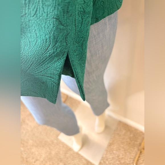 Kim Rogers Green Blazer Lightweight Suit Jacket - Picture 9 of 11